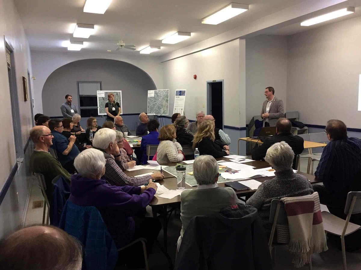 SinclairH's tweet photo. A community conversation in Westville that will help inform a NS strategy for main streets.
#pictoucounty #communityconversations https://t.co/I8xTH9OWXL