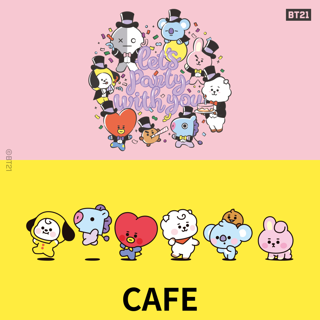 Bt21 Japan Official Bt21カフェ いよいよ明日ソラマチ店open 事前予約も受付中 ぜひ遊びにきてね 詳細は T Co X6njpi8lo8 Bt21