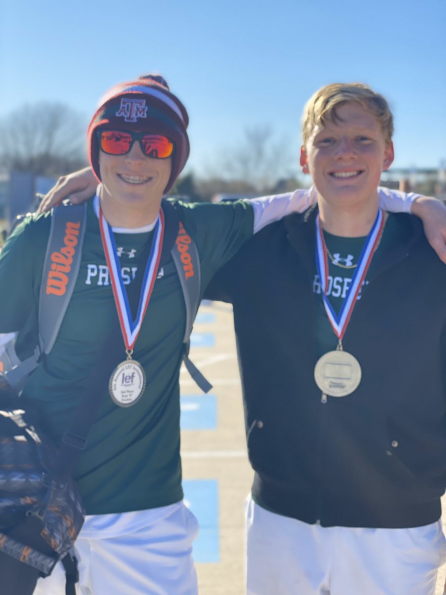 prosper_tennis's tweet image. GREAT JOB EAGLES!! Way to fight hard today in the Marcus JV Tournament! 💚🎾🦅
Cameron/Rebecca: 1st Place
Josh: 1st Place
Cole/Parker: 2nd Place
Taylor: 3rd Place
@PISD_Athletics @ProsperHS @Cedarbrookmedia @ENO_PHS