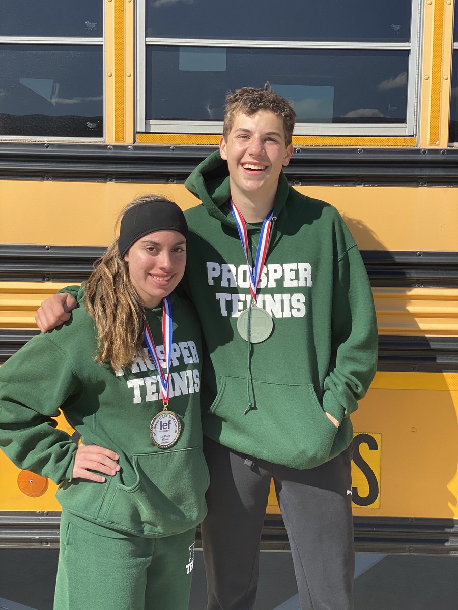 prosper_tennis's tweet image. GREAT JOB EAGLES!! Way to fight hard today in the Marcus JV Tournament! 💚🎾🦅
Cameron/Rebecca: 1st Place
Josh: 1st Place
Cole/Parker: 2nd Place
Taylor: 3rd Place
@PISD_Athletics @ProsperHS @Cedarbrookmedia @ENO_PHS
