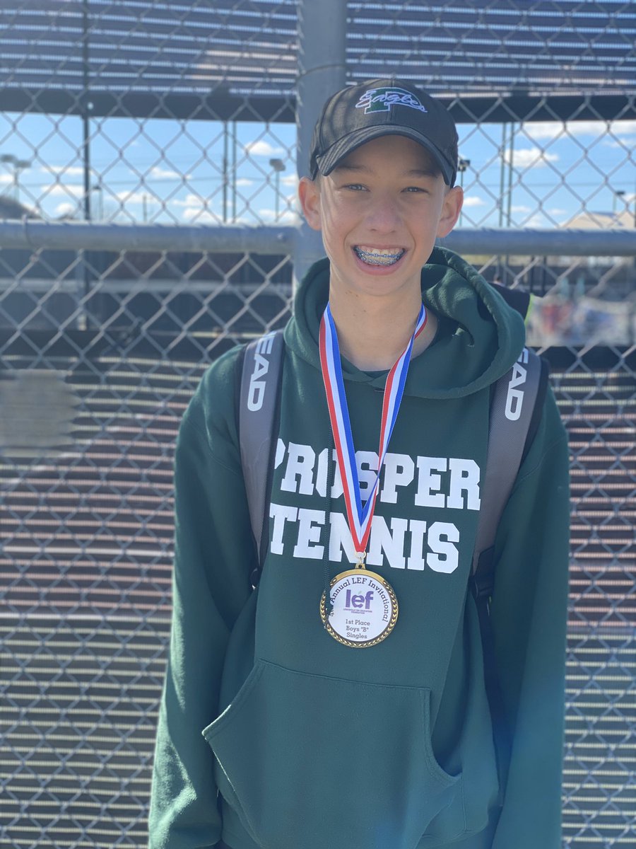 prosper_tennis's tweet image. GREAT JOB EAGLES!! Way to fight hard today in the Marcus JV Tournament! 💚🎾🦅
Cameron/Rebecca: 1st Place
Josh: 1st Place
Cole/Parker: 2nd Place
Taylor: 3rd Place
@PISD_Athletics @ProsperHS @Cedarbrookmedia @ENO_PHS
