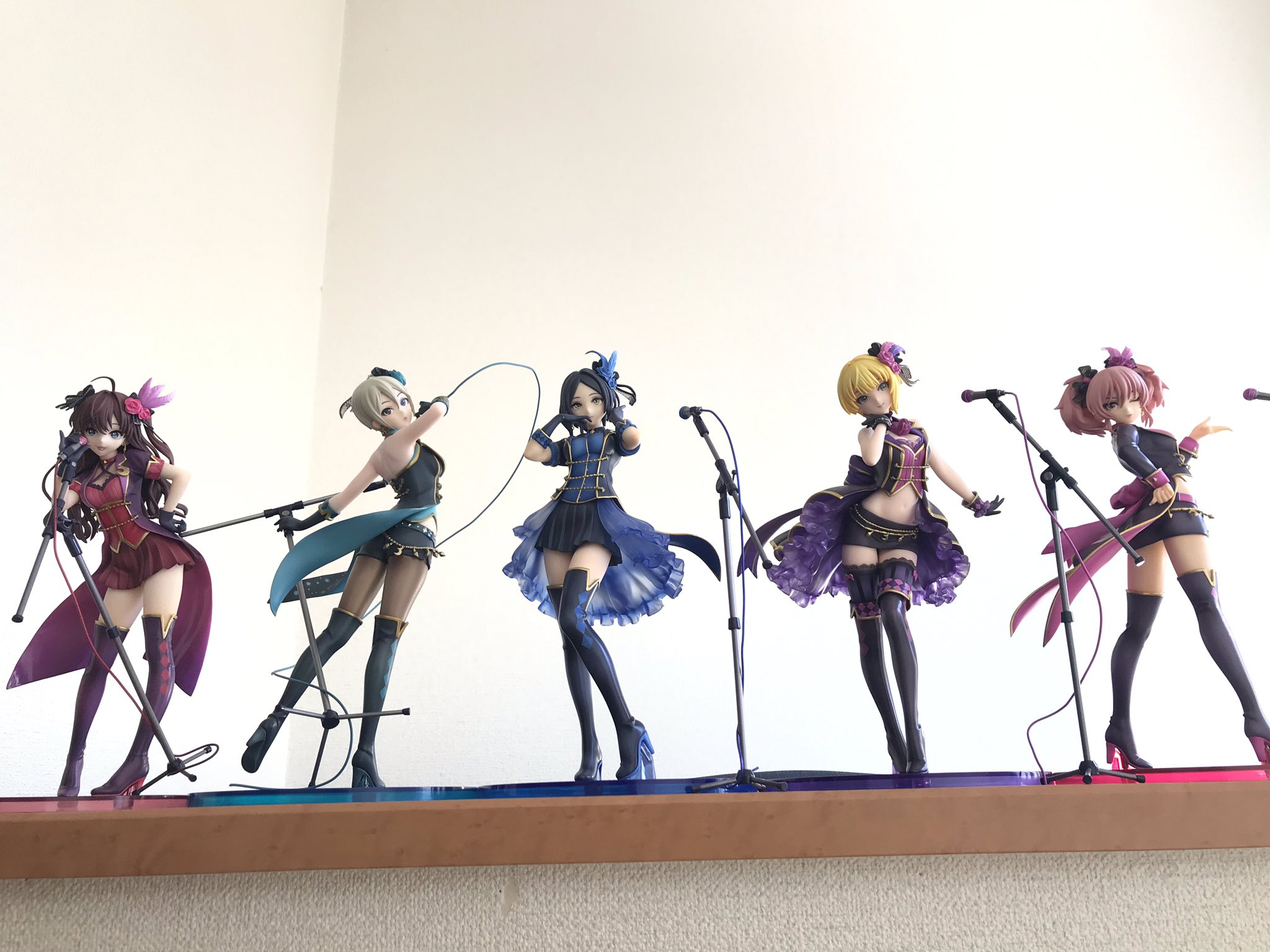 美品！5人セット　lipps リップス　フィギュア　5人セット　リコルヌ はいね様 限定 LiPPSフィギュア リコルヌ 5人セット 一ノ瀬志希 Tulip