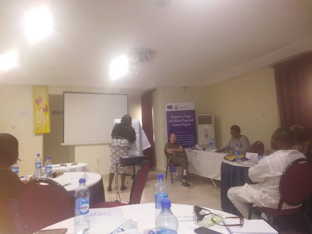 Everlovly's tweet photo. Making my presentation at the just concluded @UNODC_Nigeria Introduction to Drug Education for School Children with the aim of increasing knowledge &amp; keeping safe our children.
Am glad to be part of this process. 
#DrugAbusePrevention
Thanks to @UNODC
@EUinNigeria @SIRPNig https://t.co/IAdNRyDkjU