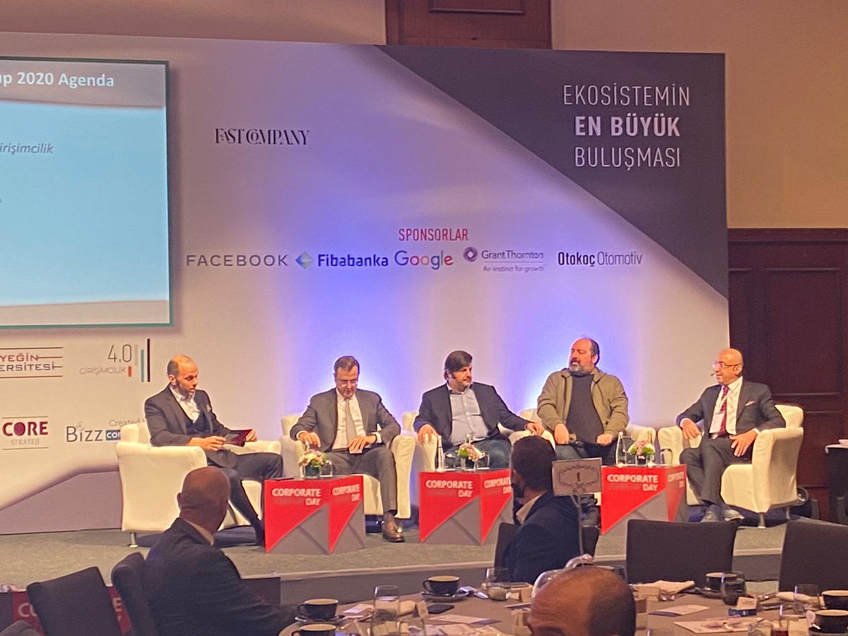 Girisimcilik40's tweet photo. @istkaorgtr  destekli, Girişimcilik 4.0 platformu projesi kapsamında düzenlenen Corporate &amp; Startup Day 2020'de İhsan Elgin moderatörlüğünde "Startup 2020 Agenda" paneli başlıyor. Panelistler: Murat Özyeğin, Emre Kurttepeli, Nevzat Aydın, İnan Ekinci

#istka #Girişimciİstanbul https://t.co/sKk1OdIVJG