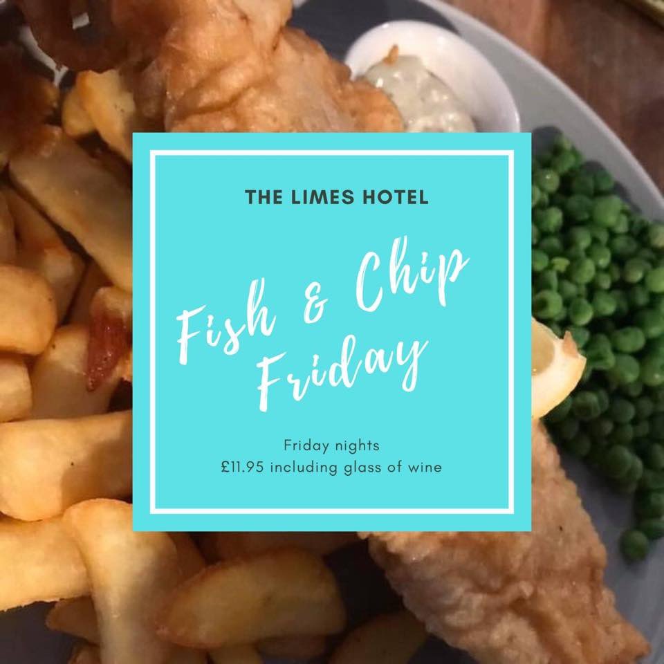 thelimessuffolk's tweet photo. Fish &amp; Chip Friday @thelimessuffolk #tasty #Fridays #vino #weekendvibes #Suffolk https://t.co/wkDi96UJMW