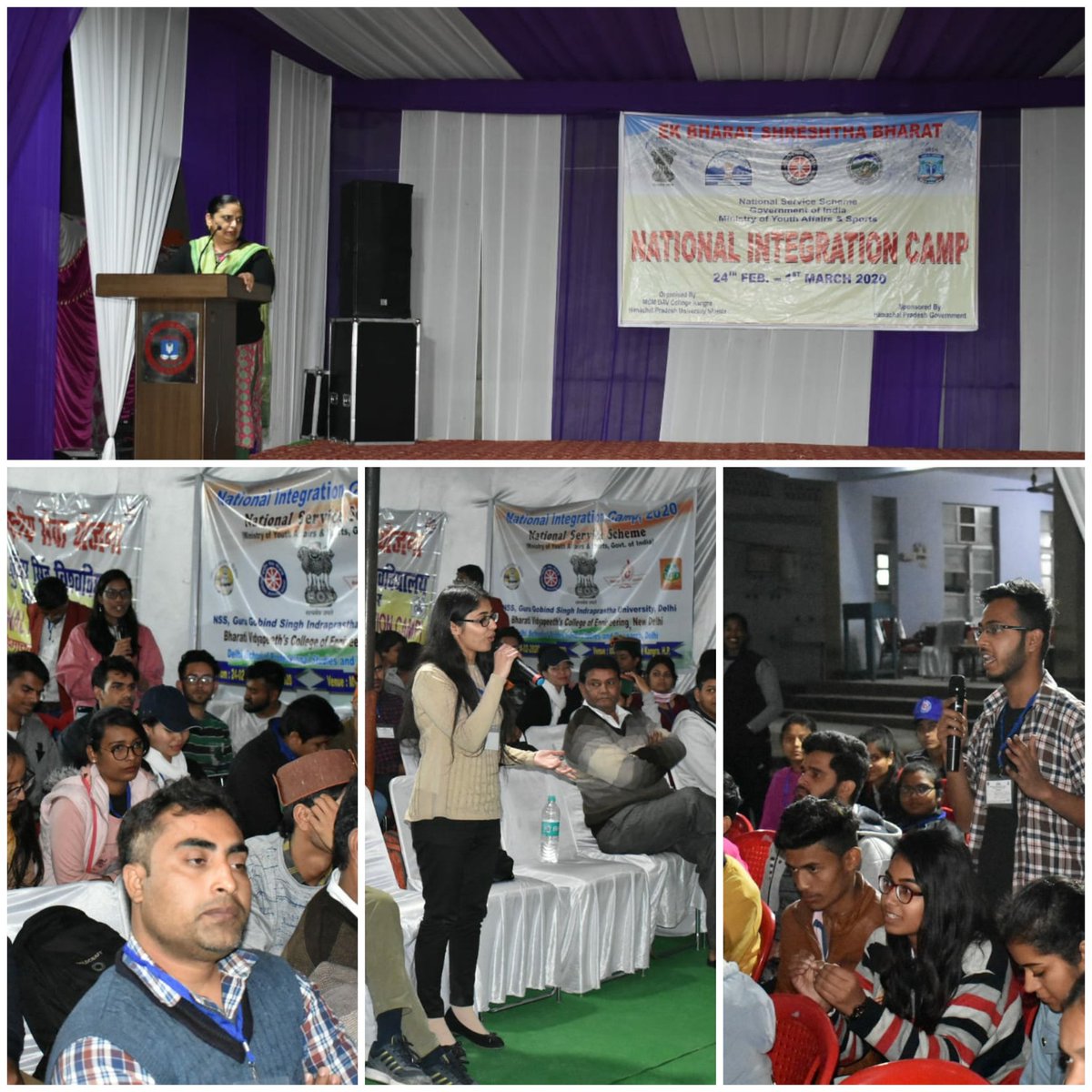 NSSRDChandigarh's tweet photo. #एनएसएस के माध्यम से हिमाचलप्रदेश सरकार द्वारा आयोजित #एमसीएमडीएवीकॉलेज में 24 फरवरी से 1मार्च तक #एकभारतश्रेष्ठभारत के तहत भारत के केरल, गुजरात, मध्यप्रदेश, राजस्थान सहित 18 राज्यों के #एनएसएसस्वयंसेवकों ने #राष्ट्रीय_एकता_शिविर में युवा संस्कृति विनिमय कार्यक्रम में सहभागिता की https://t.co/qRaSgCeJSx