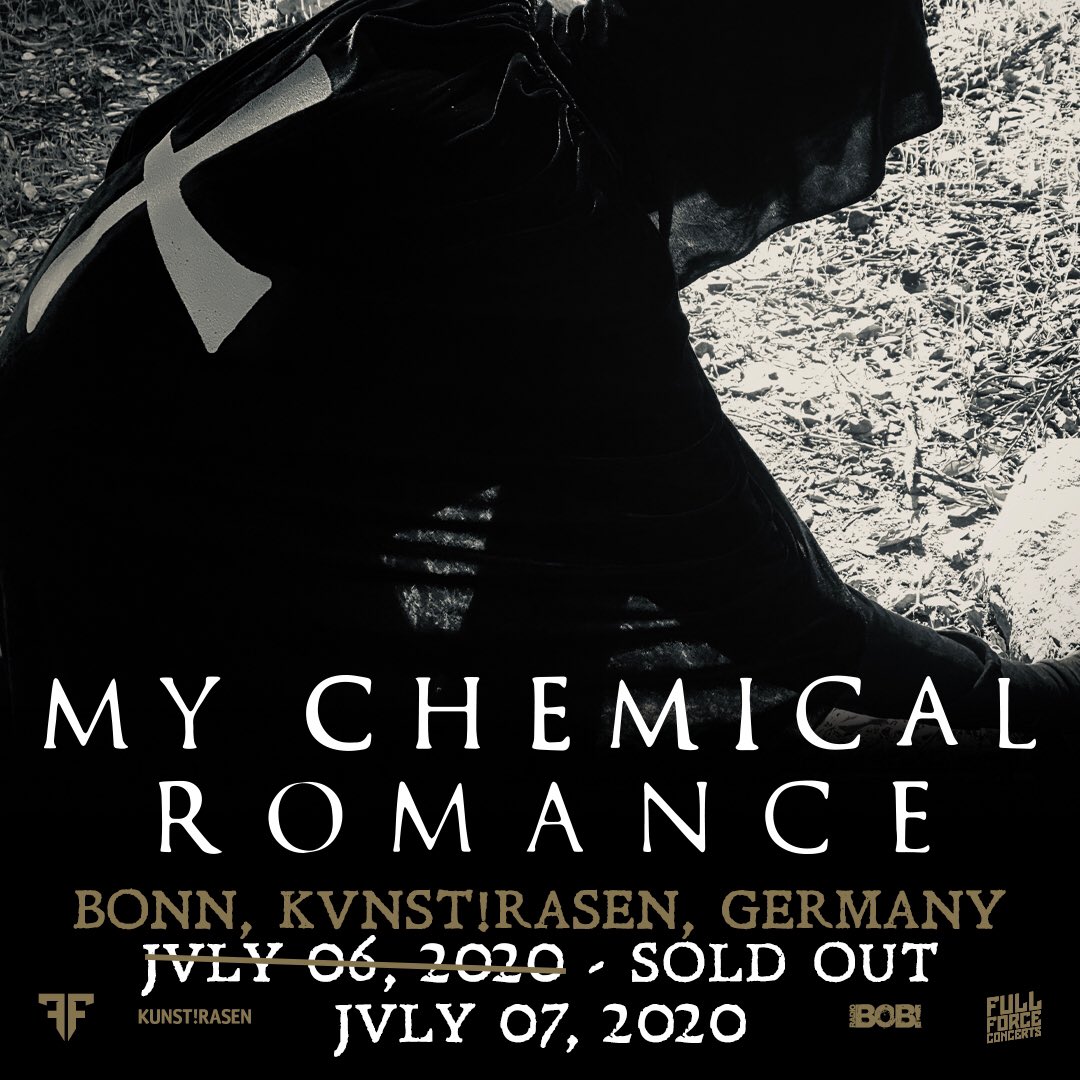 A second Bonn, Germany show has been added.

melt.lnk.to/mcr