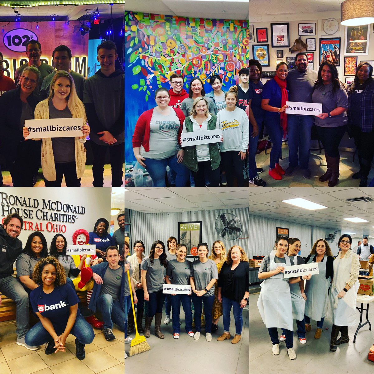 BizCares's tweet photo. What an awesome time bringing 60+ professionals for an afternoon of volunteering, networking and fun!  #smallbizcares #dowellbydoinggood https://t.co/SqD2hy7cVE