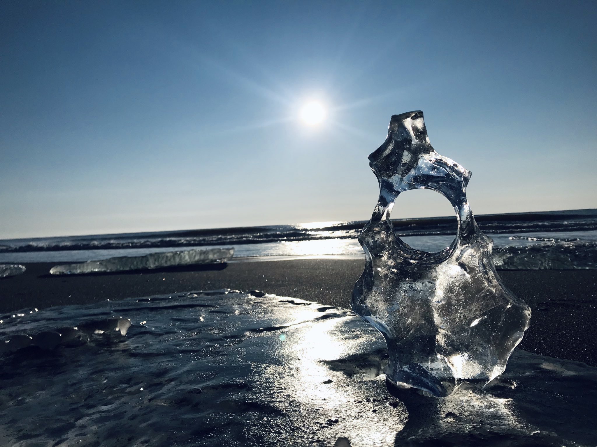 石川典行 ジュエリーアイス 綺麗よなぁ Noriradi 石川典行 北海道 豊頃町 大津海岸 ジュエリーアイス T Co 5h7yjss6gz Twitter