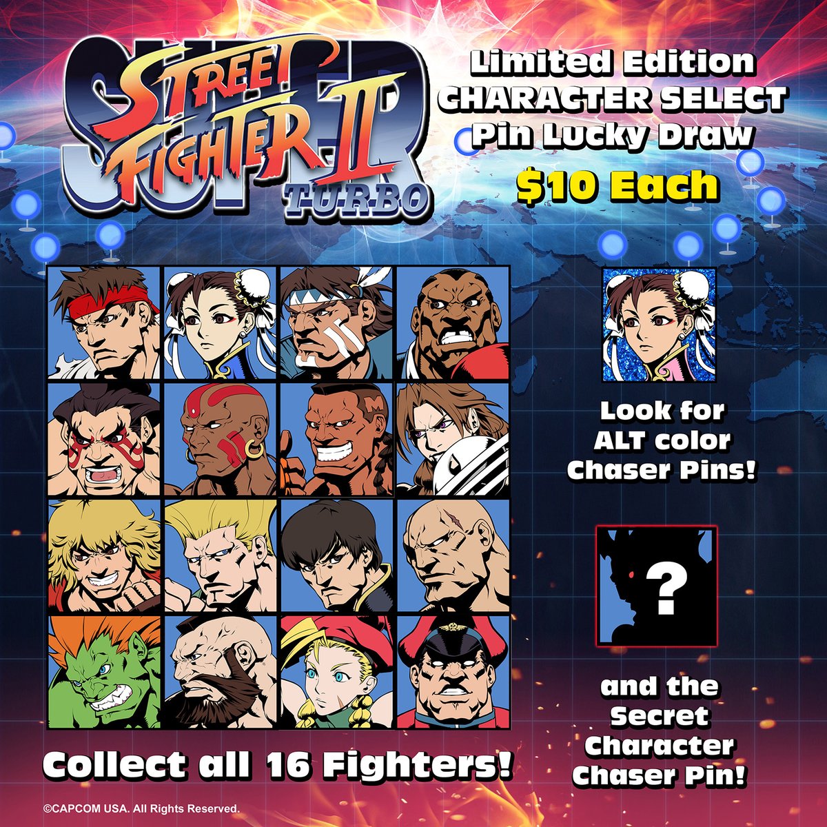 Pin on street fighter!!