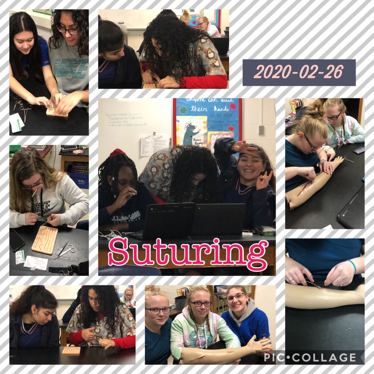 CTC AoHP (@aohpctc) on Twitter photo AoHP Medical Assisting - trying their hands at suturing <a href="/FrederickCTC/">FCPS_CareerTech</a> <a href="/CTCPrincipal/">CTC Principal</a> <a href="/FCPSCTE/">FCPSCTE</a> AoHP Medical Assisting - trying their hands at suturing <a href="/FrederickCTC/">FCPS_CareerTech</a> <a href="/CTCPrincipal/">CTC Principal</a> <a href="/FCPSCTE/">FCPSCTE</a>