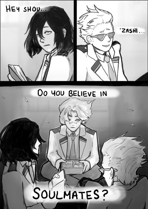 rooftop boys angst time ;0 
#MyHeroAcademia #BokuNoHeroAcademia #bnha #mha #aizawashouta #eraserhead #yamadahizashi #presentmic #shirakumooboro 