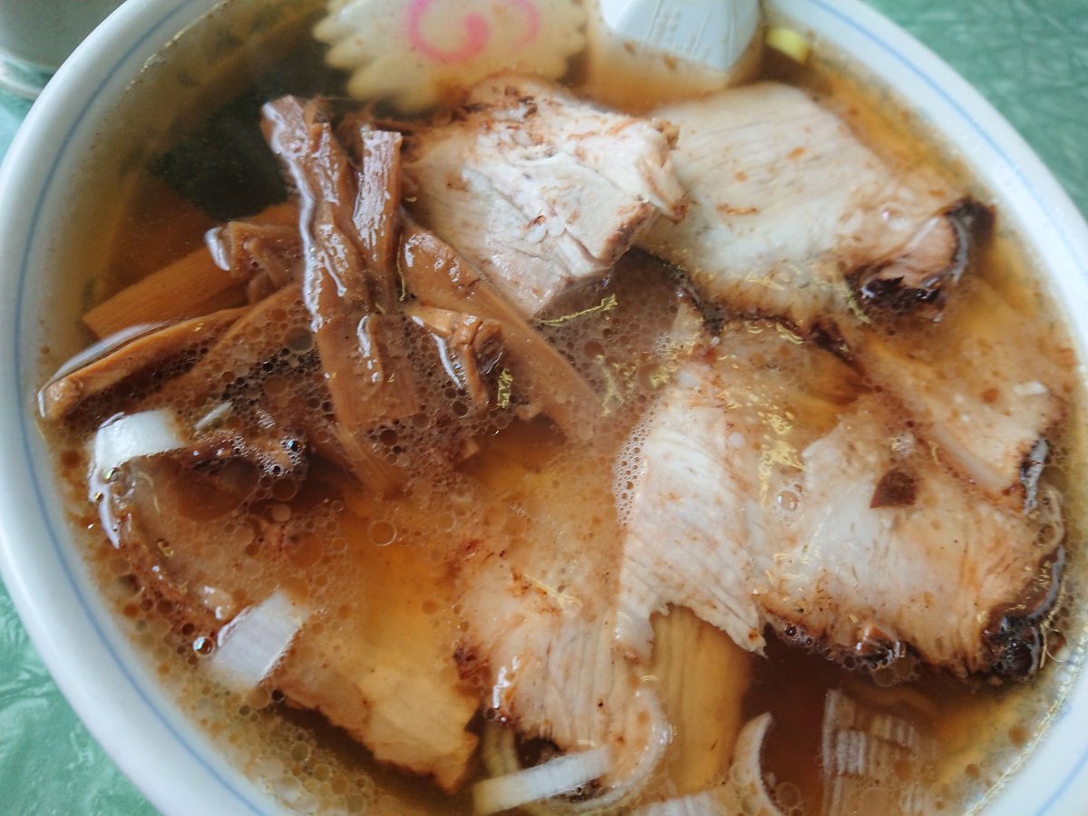 大堀洋之 En Twitter 阿賀野市 水原 古田食堂 さん 肉そば チャーシュ 古田食堂 食堂 阿賀野市 水原 水原町 肉そば チャーシュ チャーシューメン チャーシュー ラーメン半チャーハンセット ラーメンセット ラーメン らーめん 中華そば 支那そば