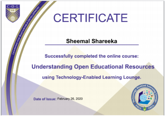 ShareekaSheemal's tweet image. #OEWeek #OERs #ED403SemOne2020