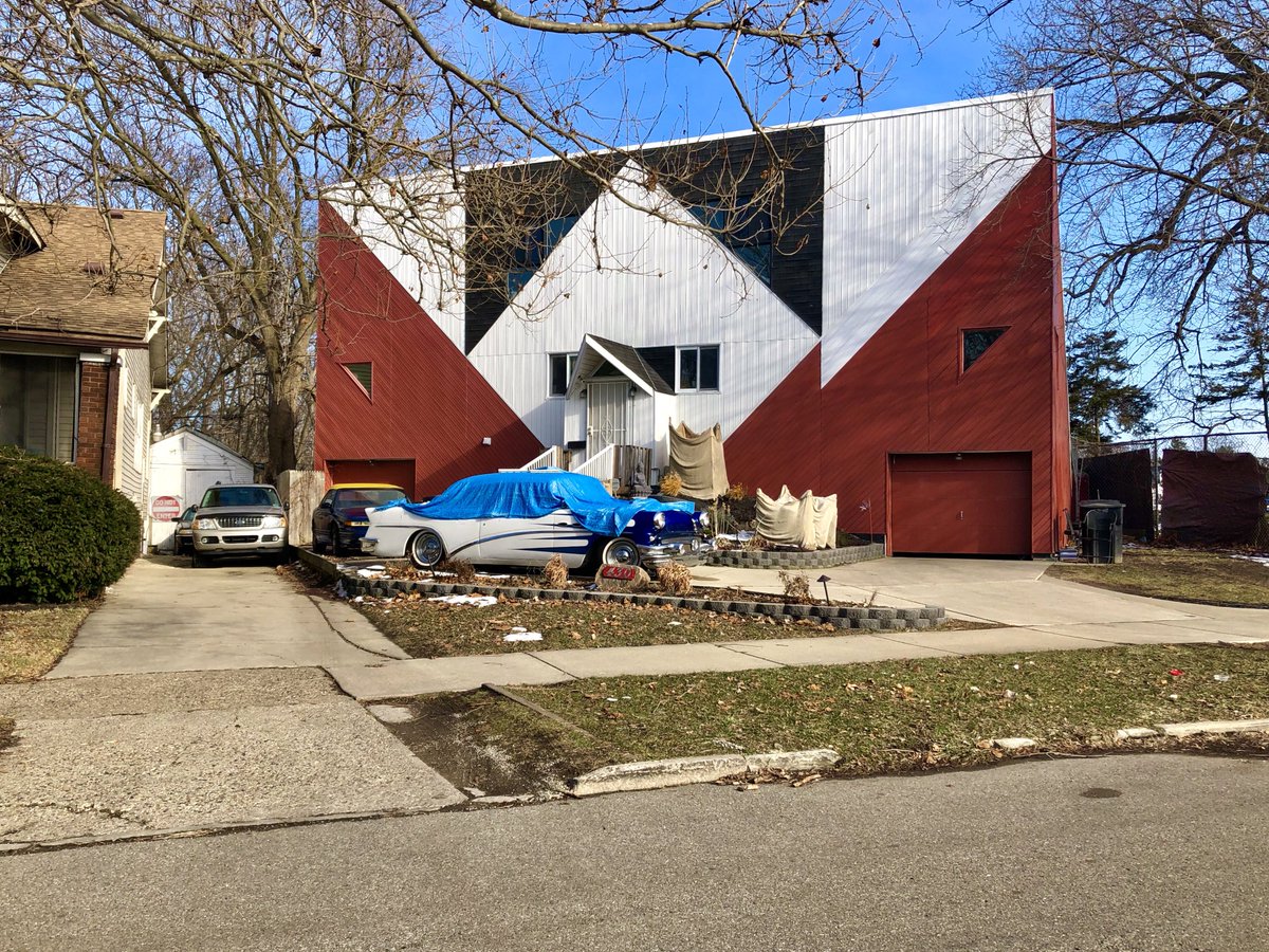 Roger Margerum (1931-2016)Between Chicago & Detroit[Thread]