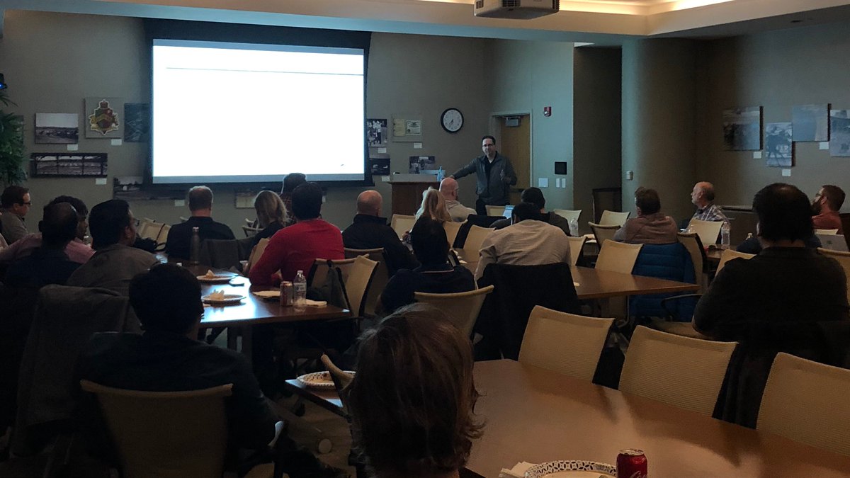 What a great turnout in today's meeting. <a href="/kleegeek/">David Klee</a> talked about “All things SQL in Azure”. Thx to everyone who joined us &amp; to our sponsors(Harbinger Partners). Special thx to Blue Cross &amp; Blue Shield to allow us to use their facility to host the meeting.
cc-<a href="/SamiFrain/">Sami Frain</a> @vabgujral