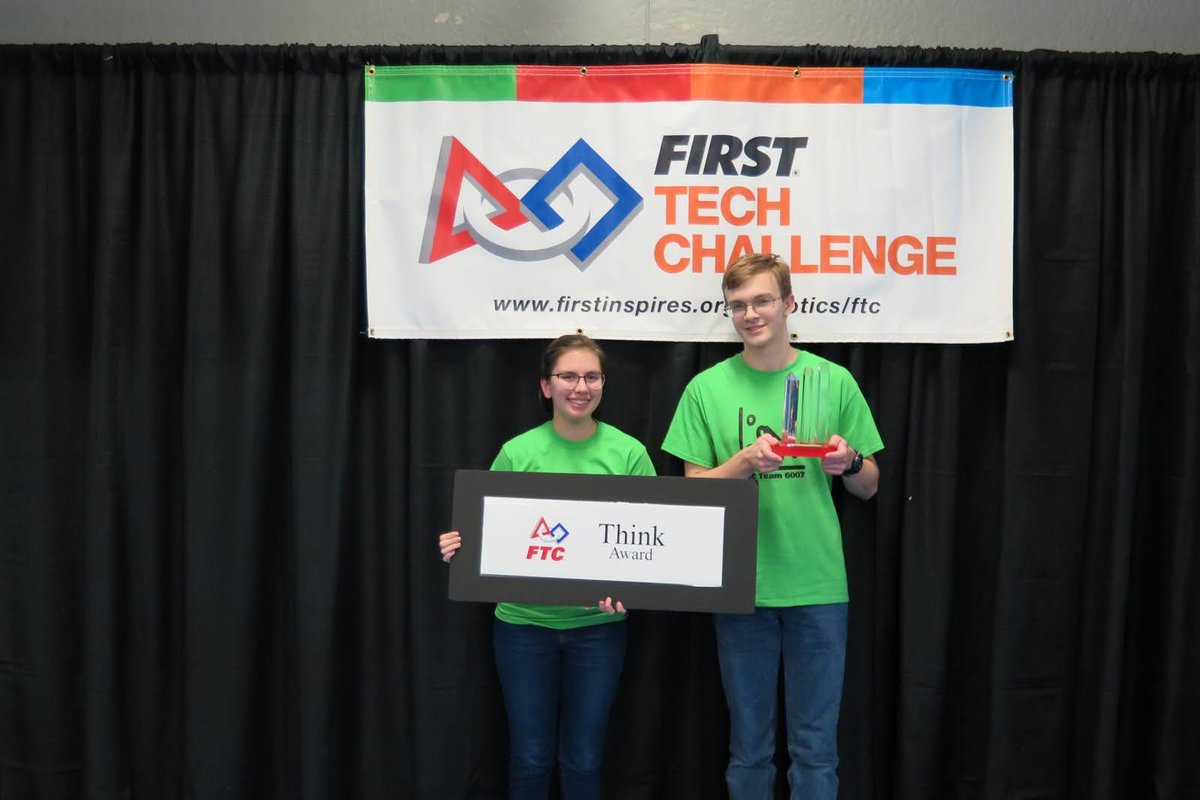 We received the Think Award and 3rd Place Inspire at State and are headed to Worlds! It was great competing with everyone! Thanks for your support <a href="/MSIFoundation/">Motorola Solutions Foundation</a> <a href="/gkvibrating/">General Kinematics</a> <a href="/Coilcraft_Inc/">Coilcraft, Inc.</a> <a href="/SwissAutomation/">Swiss Automation</a> <a href="/Actobotics/">Actobotics®</a> and Chicago Plastic Systems #FTCIllinois #FIRST #skystone