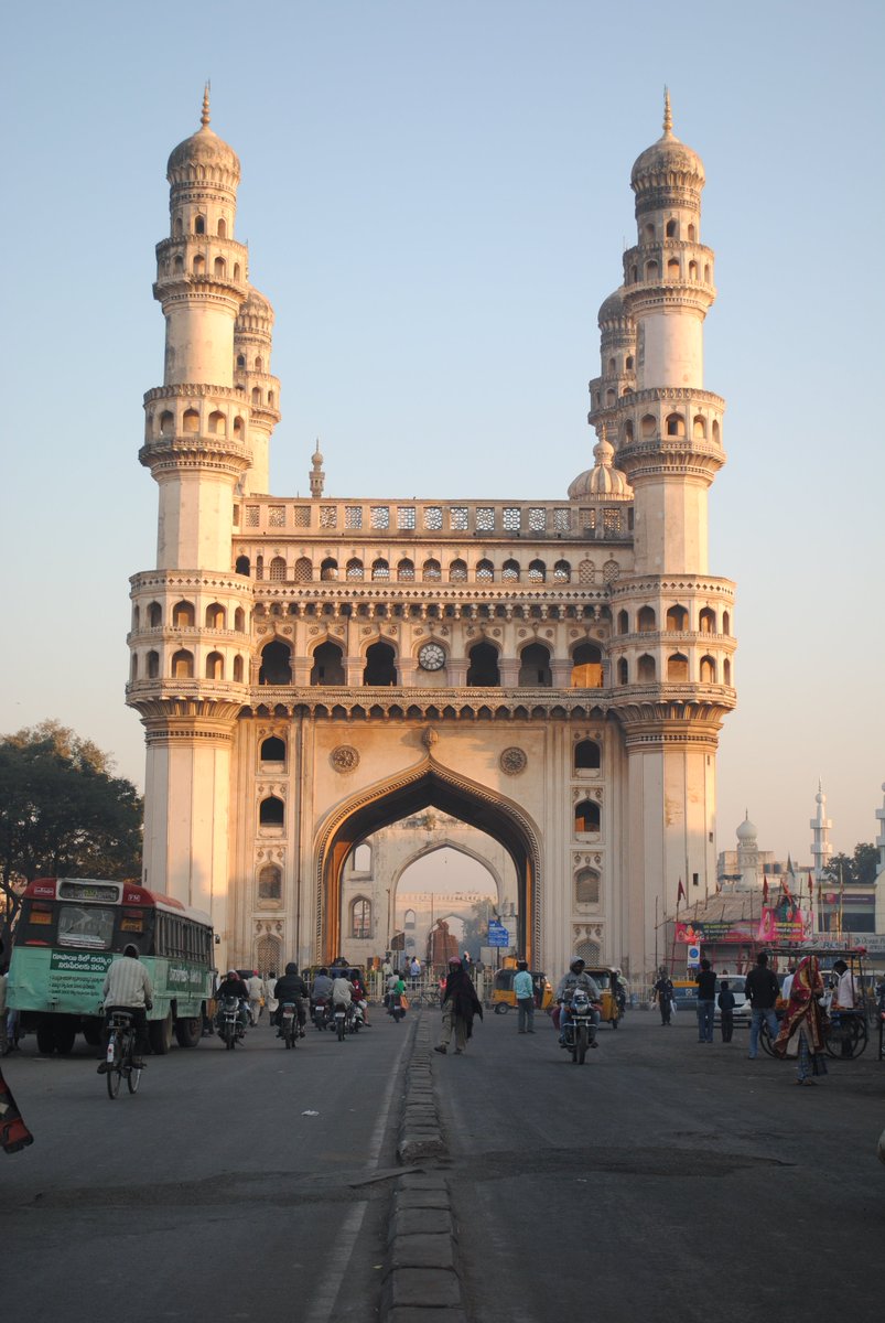 Qutb Shah, would go on to build the Charminar in 1591, and start the construction of Mecca Masjid, but it would not be completed until 100 years later by the Mughal Empire.