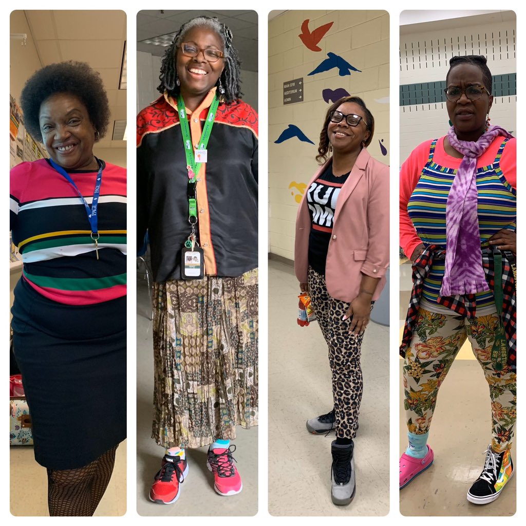 LHHS Fashion Week 2020 is underway starting with Blackout Monday, Tie Die Party and today’s Wild N Out Wednesday. Our staff is having as much fun as the students are.  #TheRealLangston