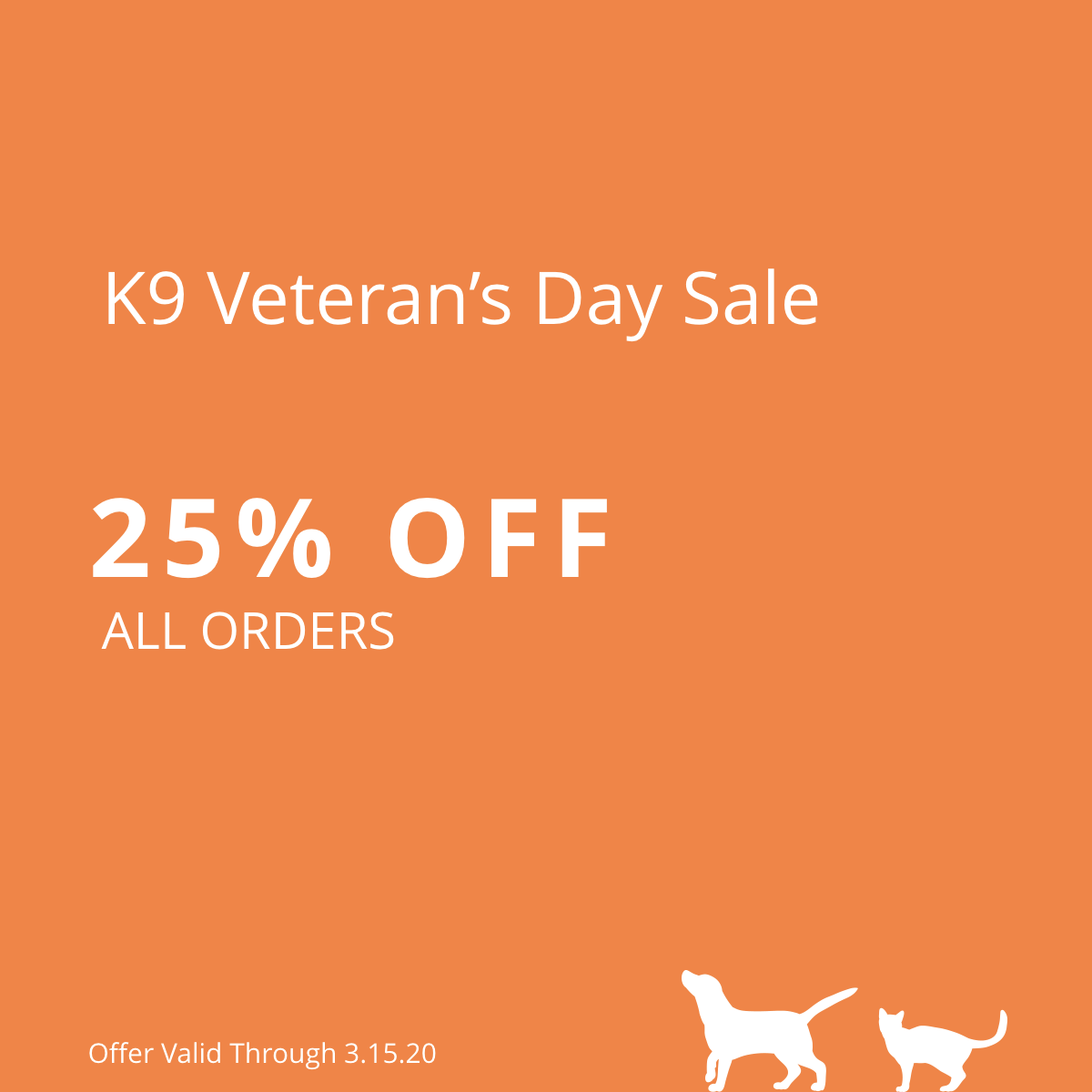 Now, that's a good boy. Save 25% on your order through Sunday! 

canna-pet.com