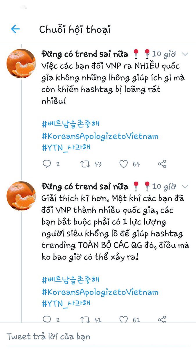 HinV66953309's tweet photo. #KoreansApologizetoVietnam
Các b ơi chúng ta đã trend sai r😭😭😭😭 https://t.co/vRqfV6xEWl