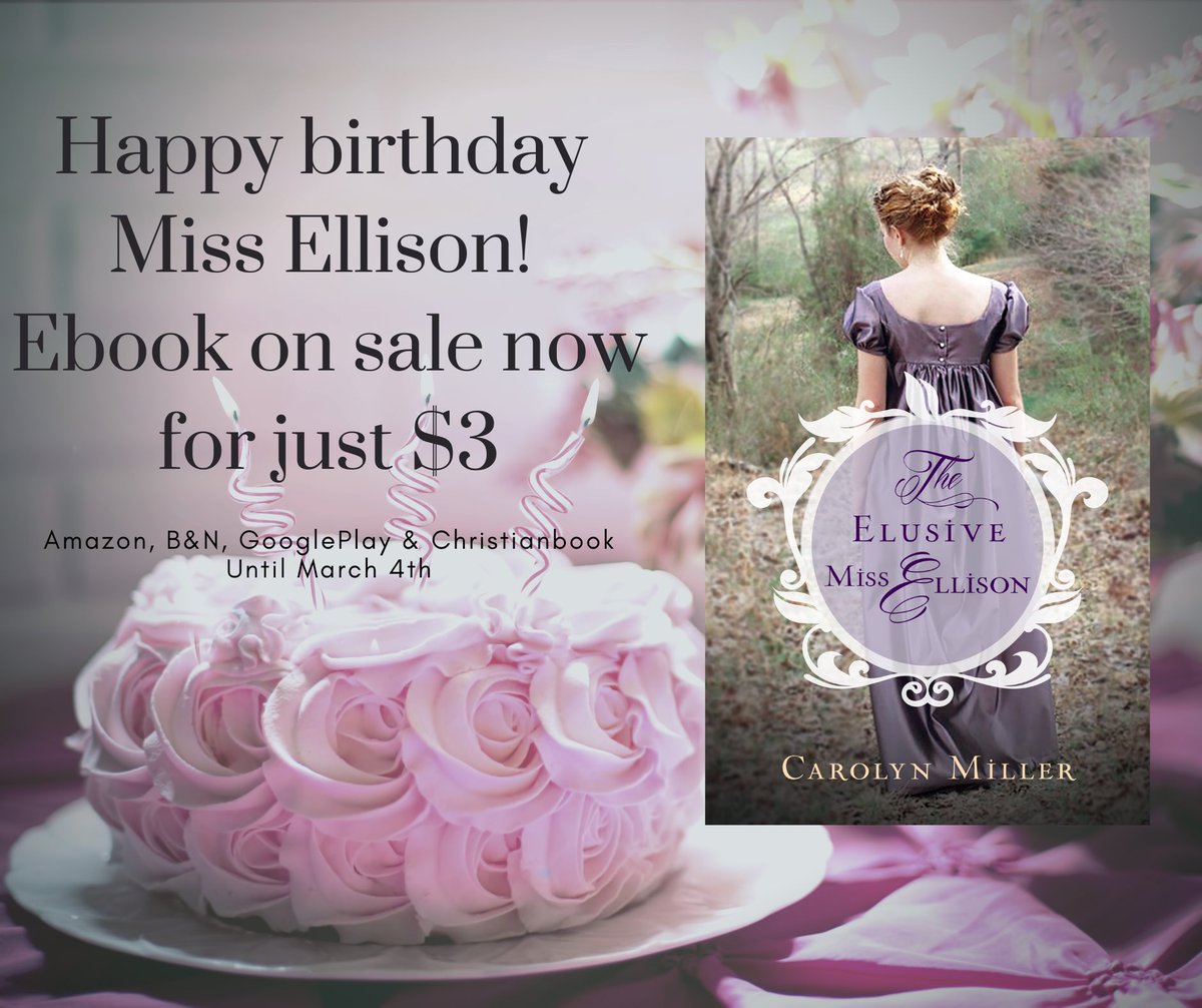 For those who love #RegencyRomance, #JaneAusten and #GeorgetteHeyer, my  #prideandprejudice inspired #novel is currently #onsale! #HistoricalRomance #wittybanter #bargainhunter Visit carolynmillerauthor.com/buy-1