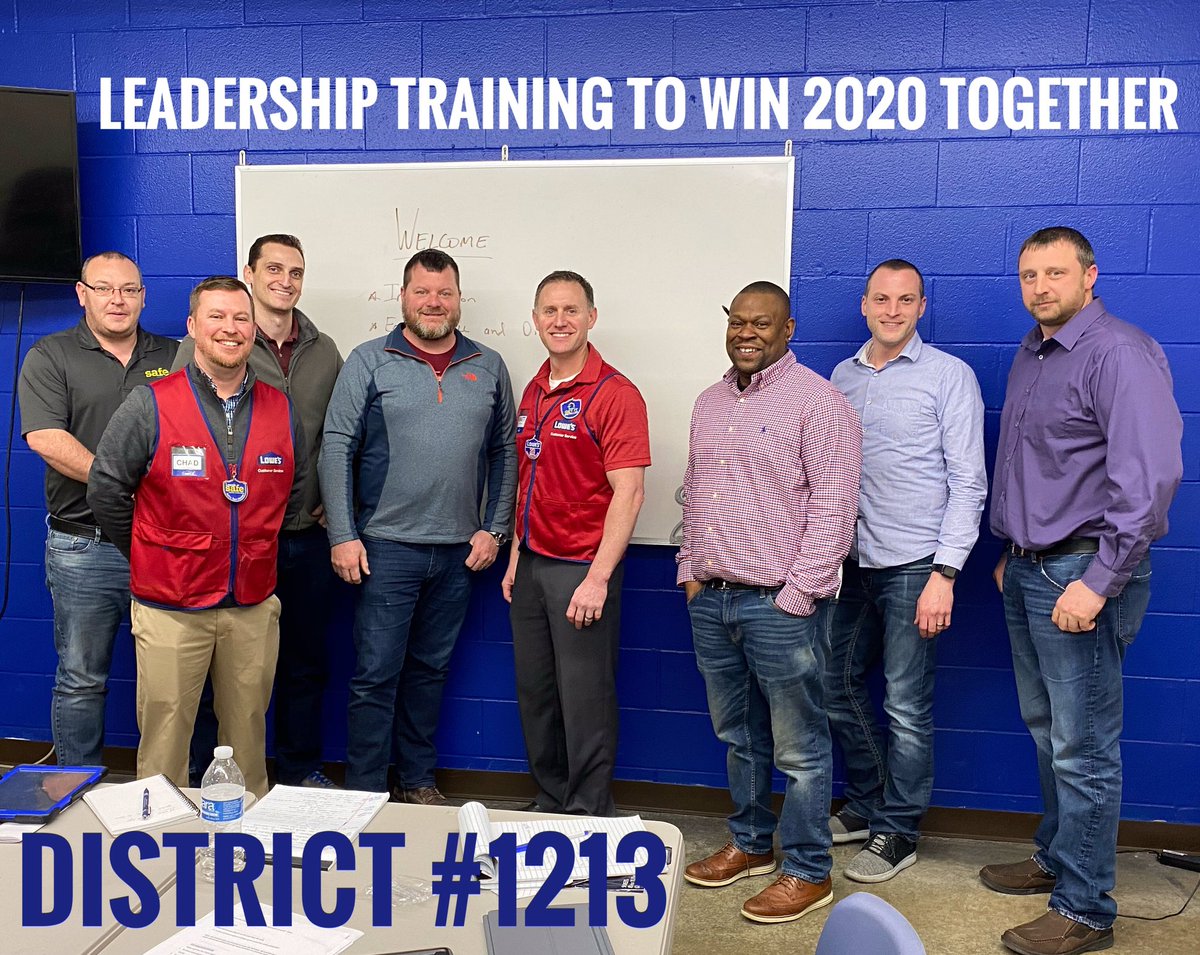 Enjoyed spending time with some of our ASM Leaders as they further invest into their Lowe’s Careers. Excited to see upcoming success  as together they impact our 1213 teams !!