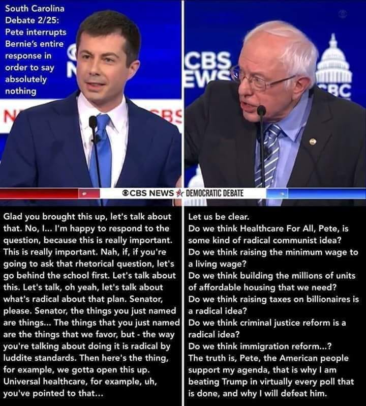 Thx4TrumpDNC's tweet image. #FuckPete #FuckMayorPete #MayorCheat #Butthead2020
#Bernie2020 #FeelTheBern #BernieSanders #BernieBros