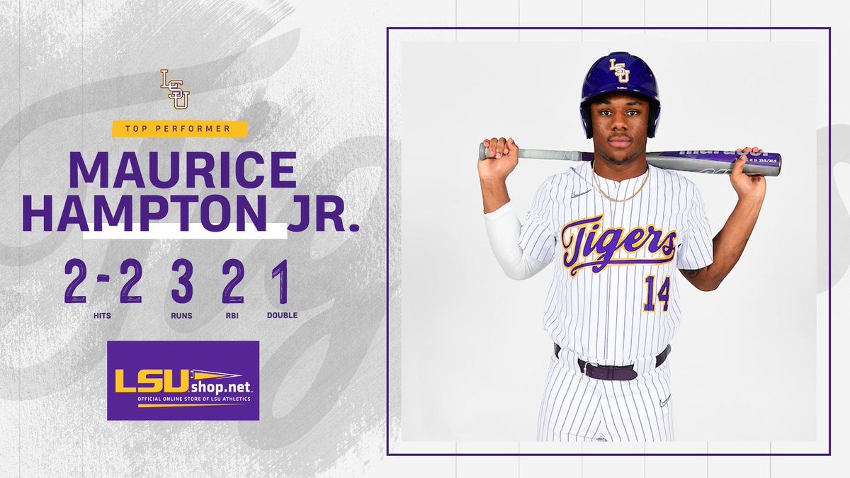 Making a great transition from the football field to the baseball diamond.

What a game for <a href="/maurice_hampton/">Ⓜ️</a>!