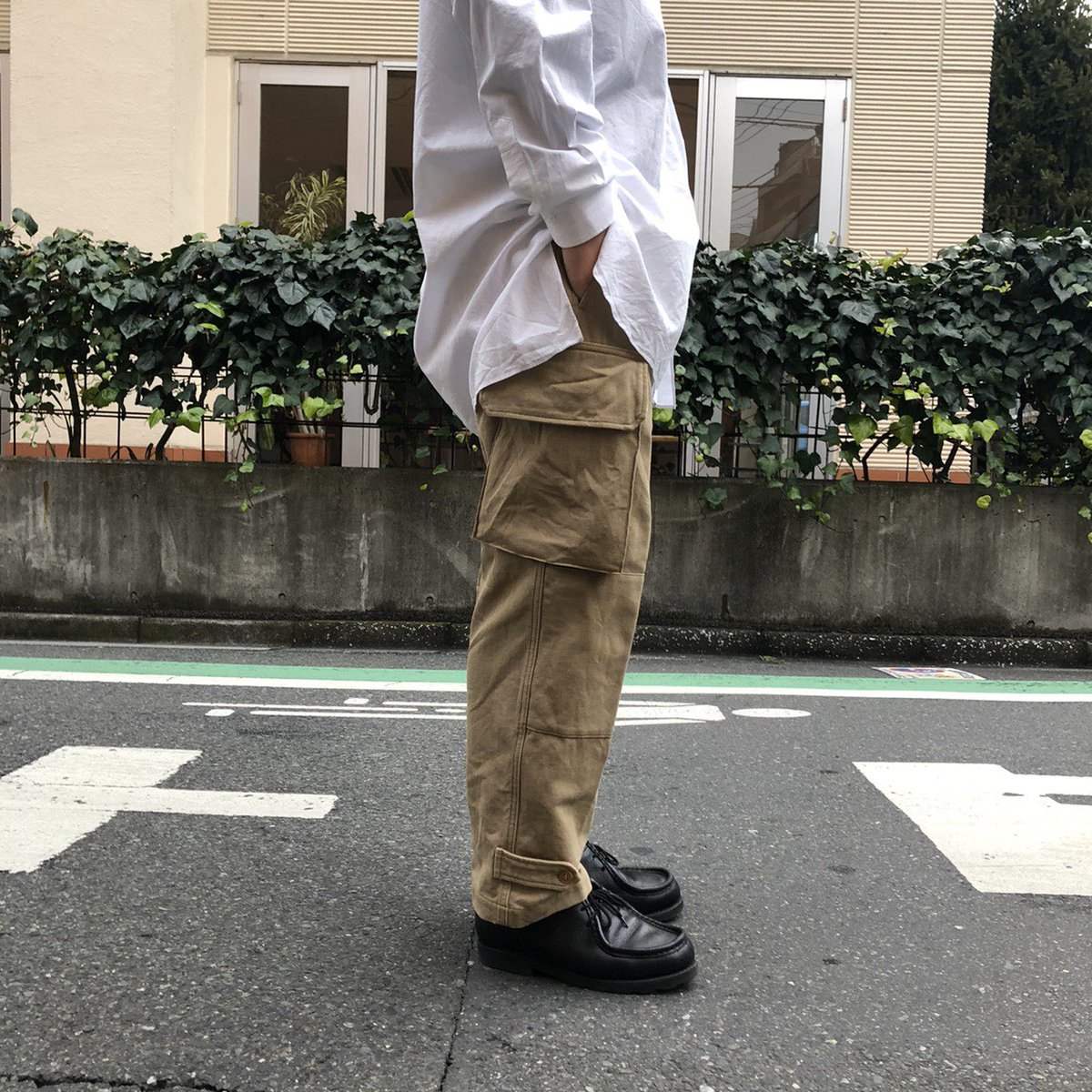 comoli 22ss ブラック6ポケットパンツ サイズ2 1年間保証付