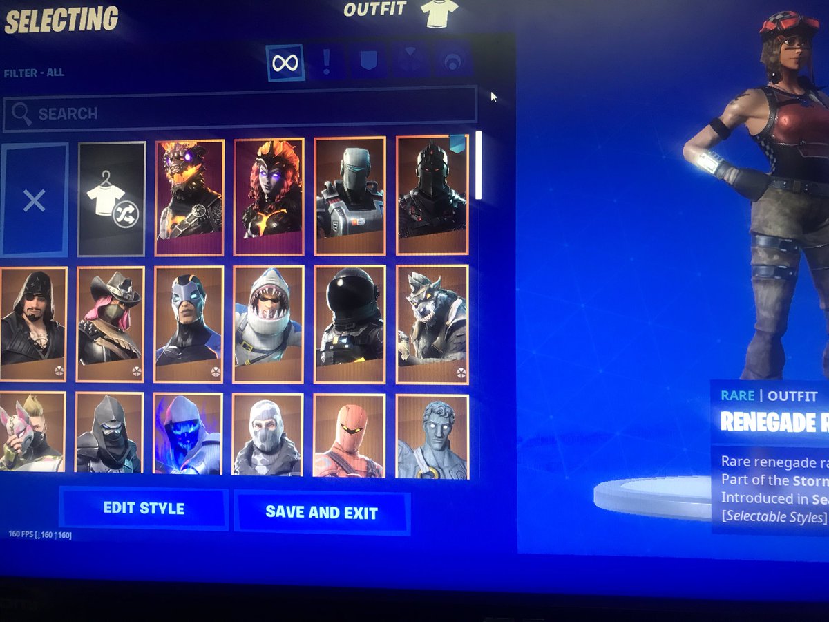 Adamtheplugzz's tweet photo. Selling/trading my renegade raider with raiders Revenge FA 150+ skins 
Lobby proof linkable to ps4/Xbox email changeable 50+ vouches #fortnite #renegaderaider #fortniteaccount #fortniteaccounts #fortniteaccountforsale #raidersrevenge #tfue #ninja #KeepStretchedRes #reconexpert https://t.co/xDQXSQ0Eoj
