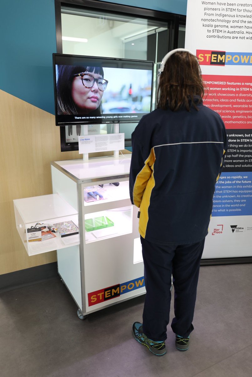 There is a Lisy Kane exhibition 🎮 at the Tech School until the end of semester. Come and have a look 👀 #STEMeducation #techschool #STEM #stempowered