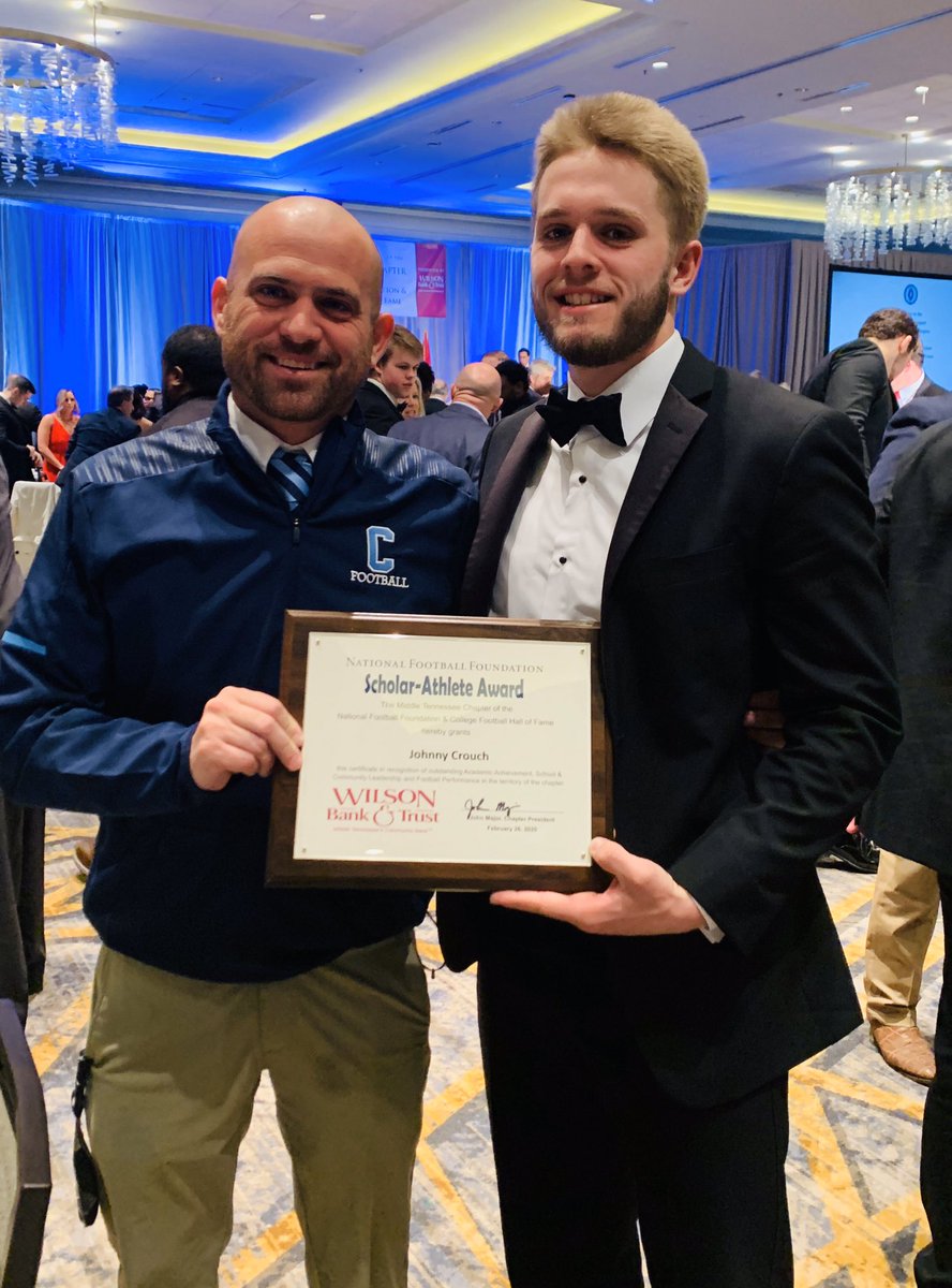 johnnycrouch10's tweet photo. Honored to be chosen to represent the Centennial High School Football Team for the 2019 NFF Scholars-Athlete Award! Big thanks! @Coach_Kriesky @NFFNetwork @wcsCHSFB @wcsCOAthletics @wcsCHS https://t.co/DCvwuXlsB8