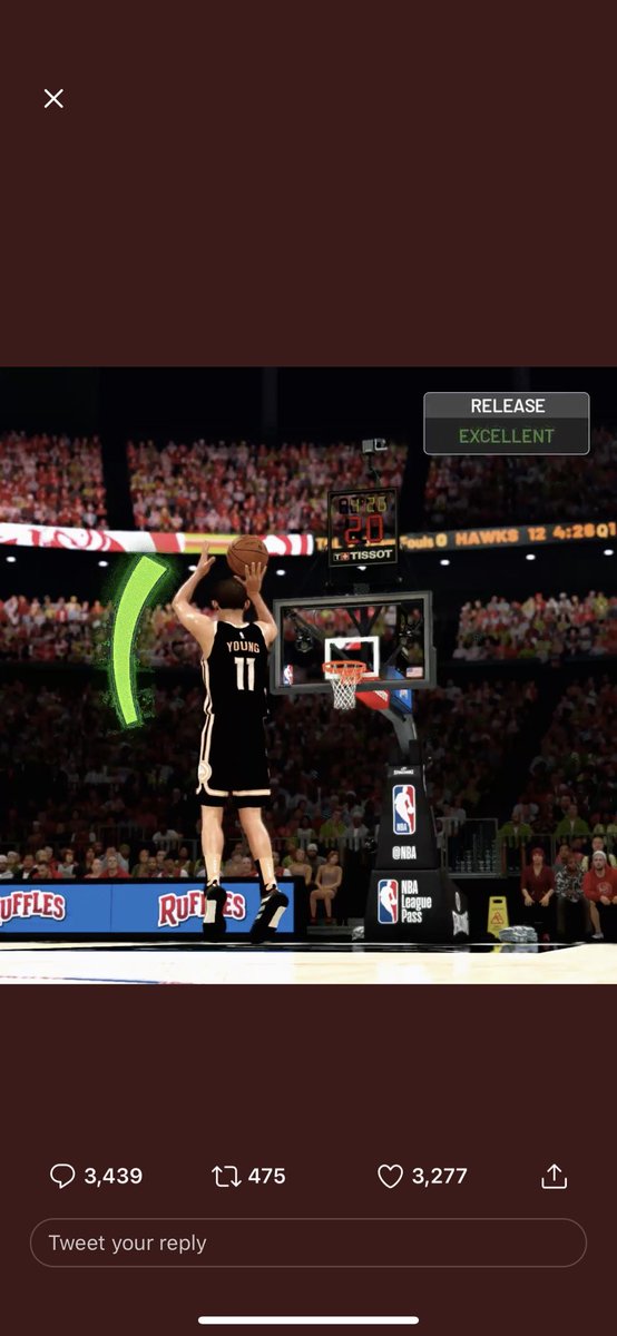 neilsarno's tweet photo. @NBA2K First try 😎 https://t.co/wZMTC1Lg1T