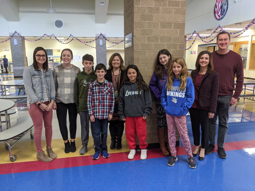 Thanks <a href="/MiddleWinfield/">Winfield Middle School</a> for hosting us today!  We loved watching you impact the community with Friendship Meals &amp; much more! Continue to forge ahead. You are making a difference!!  @WSEGuffey <a href="/WSEmrholmes/">Eliot Holmes</a> <a href="/WSELibrary/">Wolf Springs Library</a> <a href="/WSESymes/">Miss Symes</a>