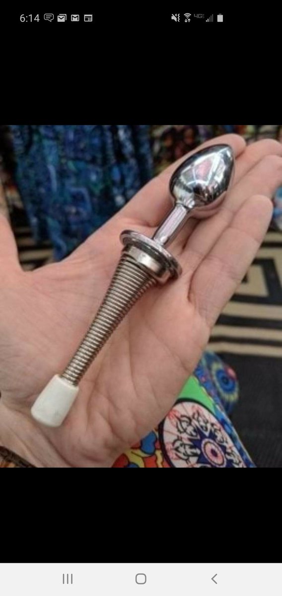 cagedupnwaiting's tweet photo. @CruelKeyholder Speaking of playing with butt plugs i want to try this one soo bad!! https://t.co/DkKrssBOlg