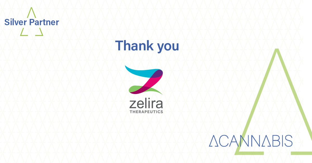 A | PARTNER
We are pleased to announce that Zelira Therapeutics are joining ACannabis as a Silver Partner.

ACannabis | 3 &amp; 4 March 2020 | buff.ly/34AruSq