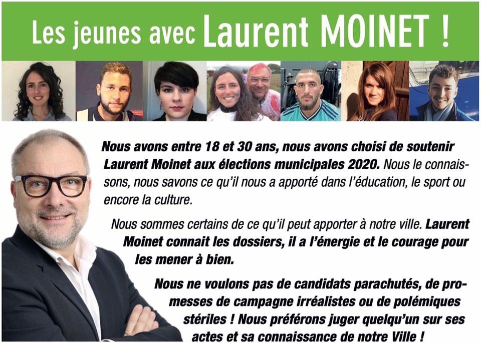 LBonSens's tweet photo. #LesJeunes avec Laurent Moinet et #LeBonSens ⤵️
#municipalessens
#UneVillePourTousSansOublierPersonne 
#LaurentMoinetProcheDeTousLesSenonais 
#SensVilleVerteEtSolidaire https://t.co/1BOQ7oDddf