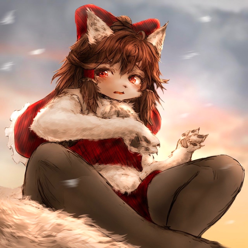 ケモ化霊夢さん 