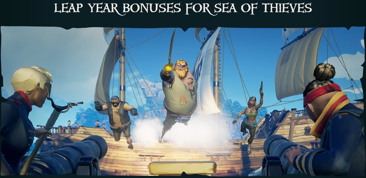 GlennZA's tweet photo. Twitch Drops for @SeaOfThieves
HOW TO GET YOUR REWARDS:
☠️ Sign up to Twitch Drops (game account linked to your Twitch account)
☠️ Watch a total of 30 minutes of their selected partner streamers
☠️ List of streamers: https://t.co/vD07t7lGnG
☠️ Also 2xXP &amp; 2xGold on Saturday only! https://t.co/xOVi2wD2Hc