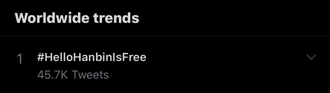 khb131_Global's tweet photo. DONT STOP USING THE HASHTAG LET’S BE LOUD THE WHOLE DAY EVERYONE NEED TO KNOW #HelloHanbinIsFree https://t.co/2ka9qeKCHo