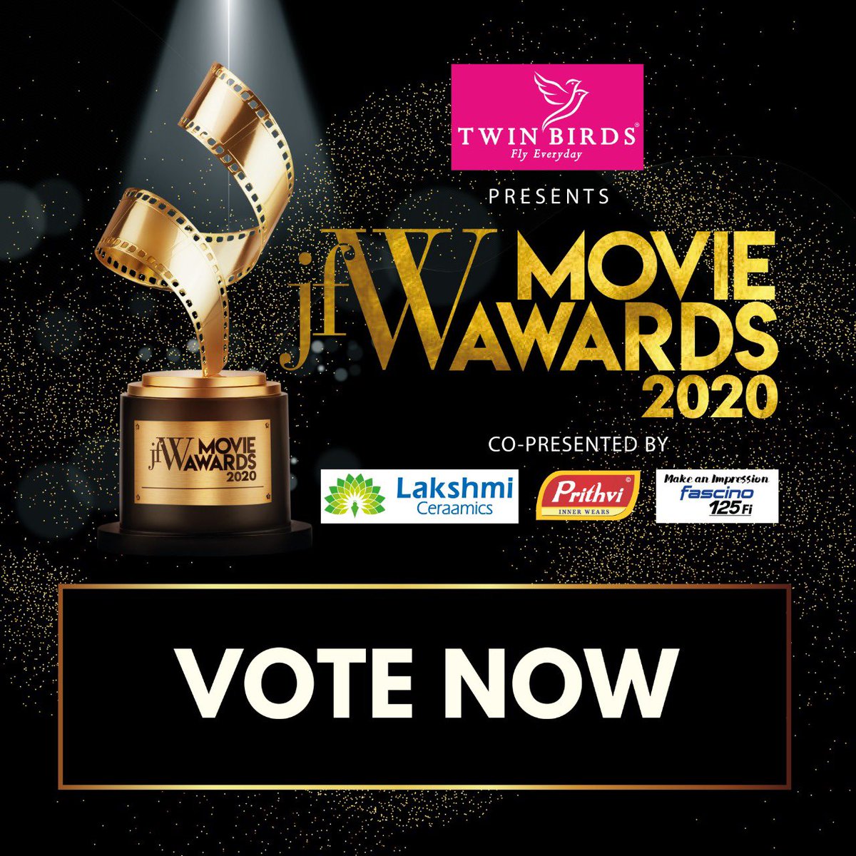 jfwdigital's tweet photo. IT IS FINALLY HERE: JFW Movie Awards 2020 is all set to roll. Go ahead and vote for your favourite stars and make them win! ❤️ CLICK ON THE LINK BELOW TO VOTE:
https://t.co/hABcRvXLSU https://t.co/b6Dp0JifsF