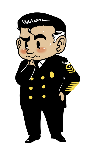 alittlesalty1's tweet photo. @daisyflauriossa Here's my son Squeaky! Small nervous man and the voice of reason. He's a Sailor who somehow gets strong-armed into becoming an exorcist! #ZENITHProject https://t.co/RkeFCR9hlx
