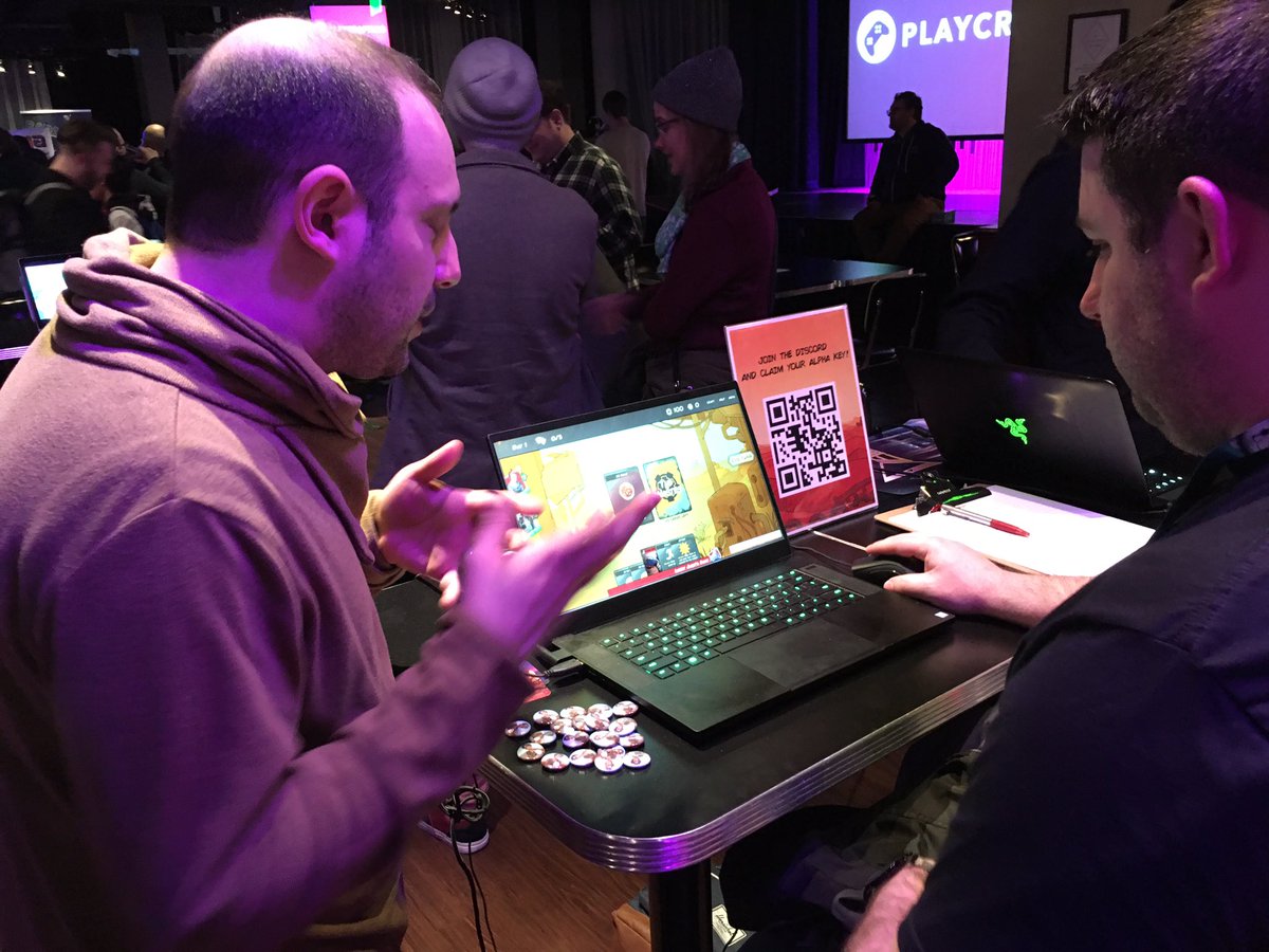 evaction's tweet photo. The war between man and machine rages on in @RazburyGames From Rust at @playcrafting PREGAMER event at @pax East 2020. #razburygames #fromrust #playcrafting #pax #paxeast #paxeast2020 #indiedev #indiegames #videogames #gaming #convention https://t.co/IC4UvGkHuV