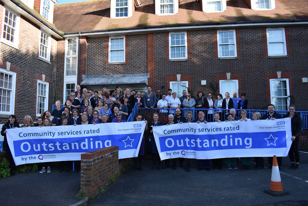 DrAdrianBull's tweet image. We are one @ESHTNHS proud of CQC results Outstanding for Caring, Outstanding for Effective, Good overall, Outstanding hospitals' End of Life, Outstanding Conquest, Outstanding Community. Everyone owns all these results. #ourmarvellousteams