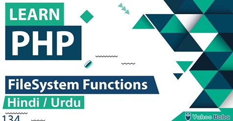 YahoooBaba's tweet image. PHP FileSystem Functions Tutorial in Hindi / Urdu youtu.be/NUjxVl96PYg
#php #webdevelopment #advancephp