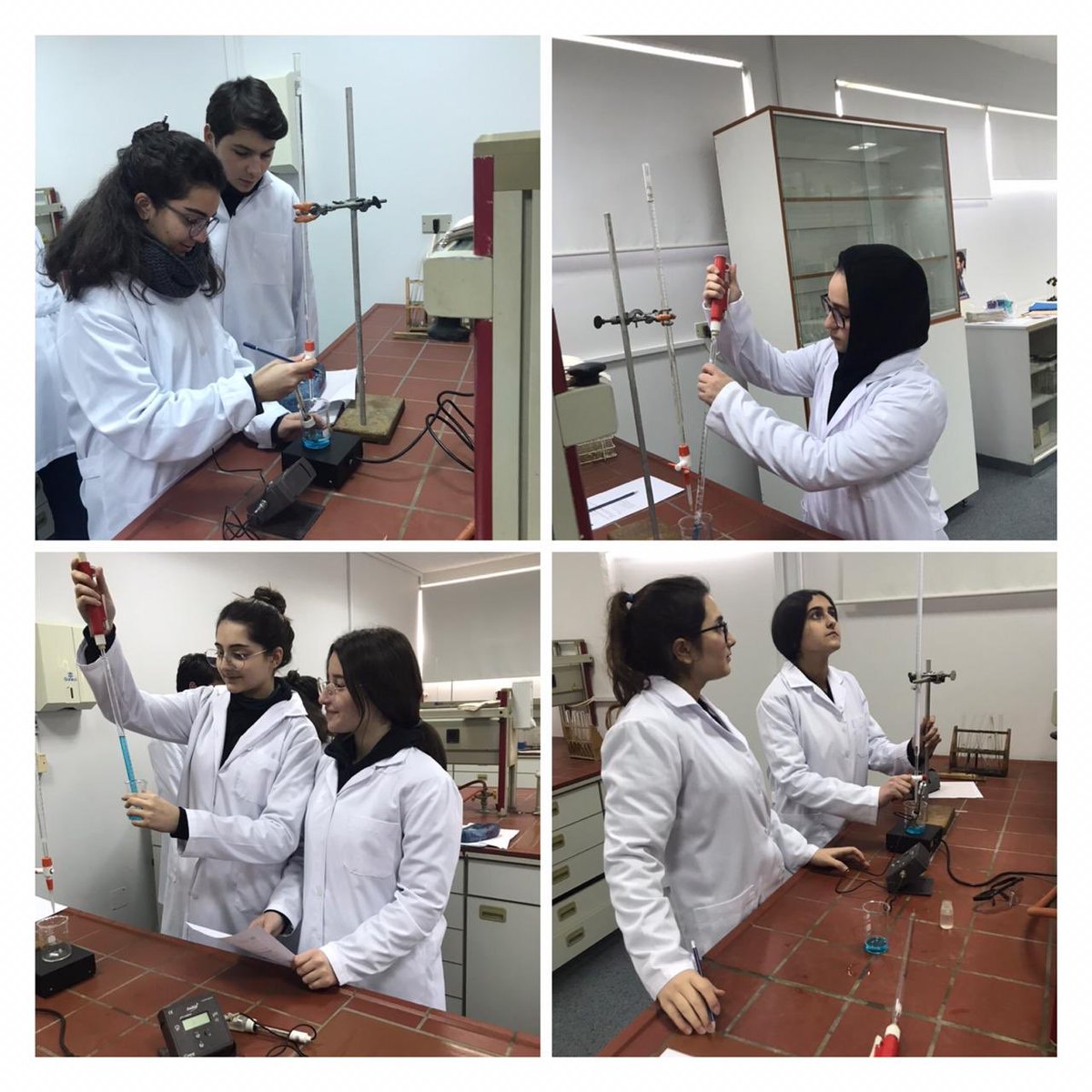 ChemistryRHHS's tweet photo. Ask students to bring a detergent from the market to determine its concentration; EASY is a weak base: they titrate it with a strong acid. The determined concentration showed 2.57 percent discrepancy. https://t.co/4NCdecX6cS