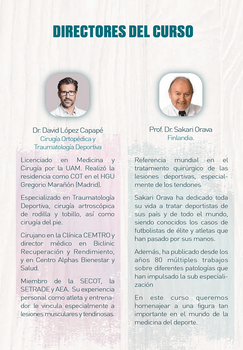 BiClinic's tweet photo. 📣 𝐀𝐩𝐮́𝐧𝐭𝐚𝐭𝐞 al congreso que organizamos, dirigido por nuestro médico el 𝘋𝘳. 𝘋𝘢𝘷𝘪𝘥 𝘓𝘰́𝘱𝘦𝘻 𝘊𝘢𝘱𝘢𝘱𝘦́

👉 𝐓𝐨𝐝𝐚 𝐥𝐚 𝐢𝐧𝐟𝐨 𝐞𝐧 https://t.co/K7A5qYePG8 https://t.co/VnqOkXYdGg