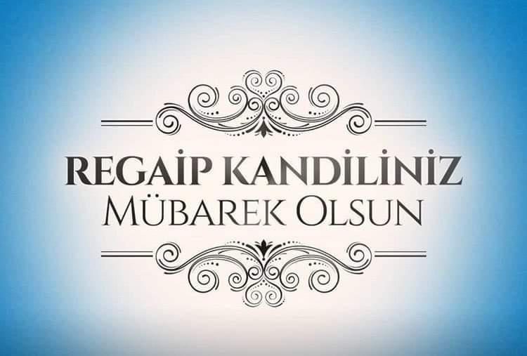 Hayırlı kandiller 🙏🙏🙏