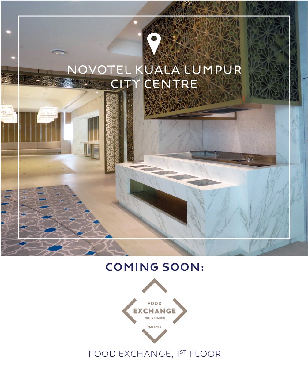 Not quite there yet. Something magical is underway! #NovotelKLCC #FoodExchange #KualaLumpur